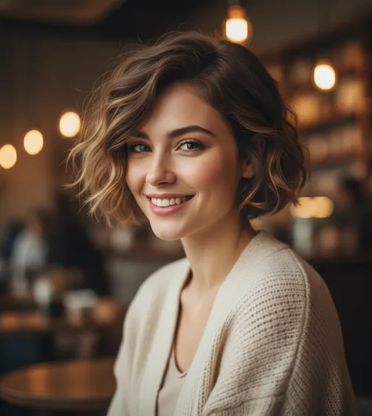 Cute Wavy Pixie Haircuts