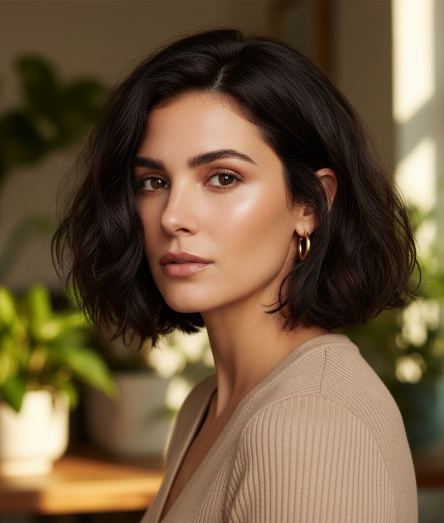 Short Wavy Haircuts for Thick Hair