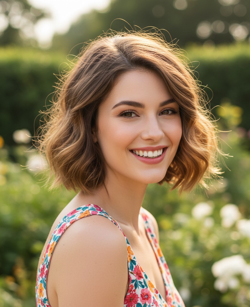 Cute Short Wavy Haircuts