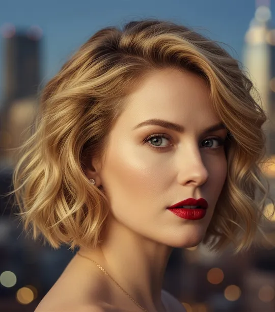 Wavy Short Haircuts Styles