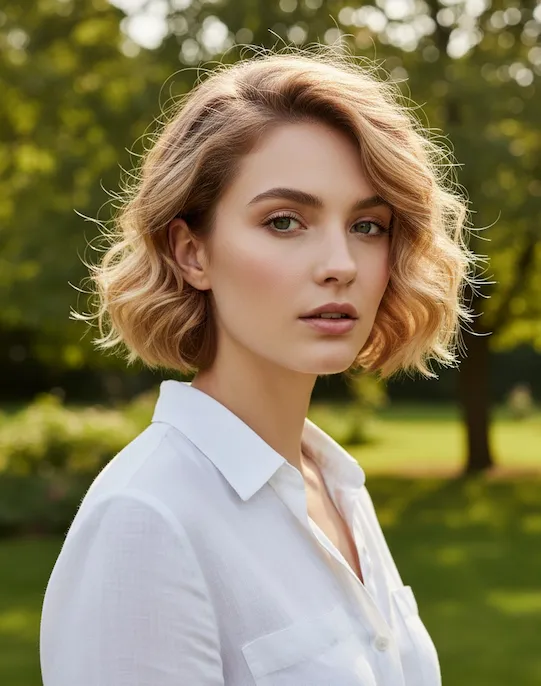 Short Bob Haircuts with Waves