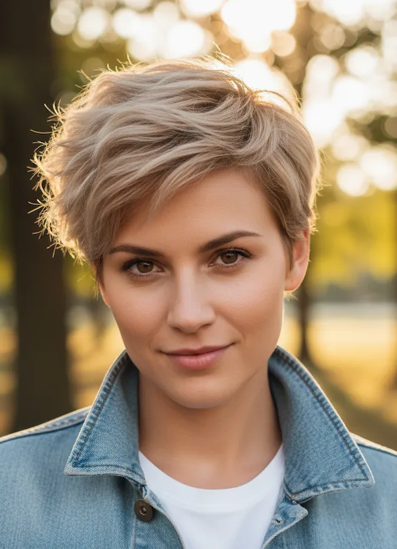 Choppy Layered-Pixie