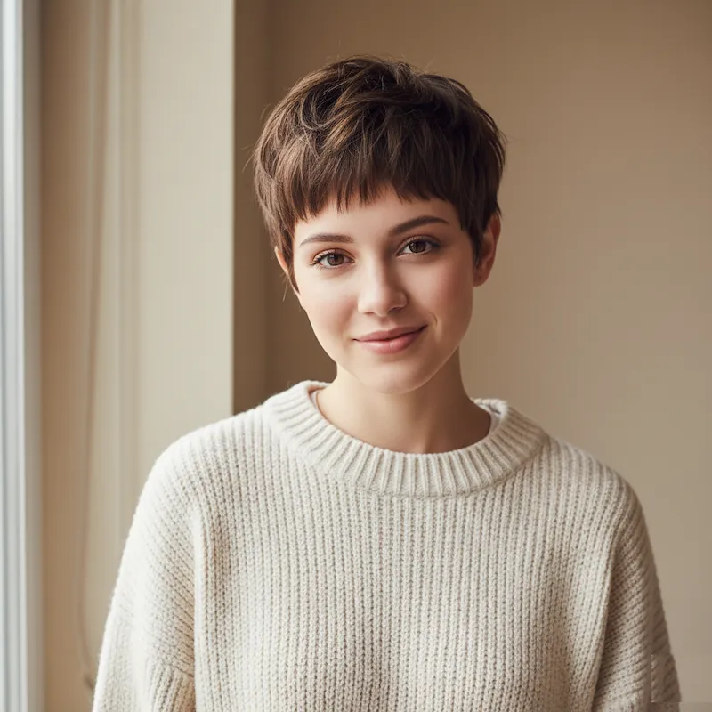 . Choppy Pixie Haircuts
