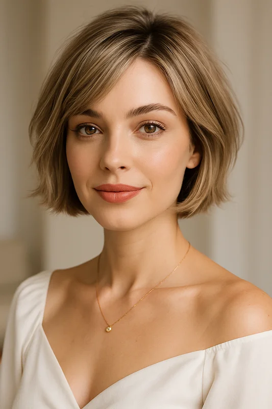 Classic Short Bob with Layers