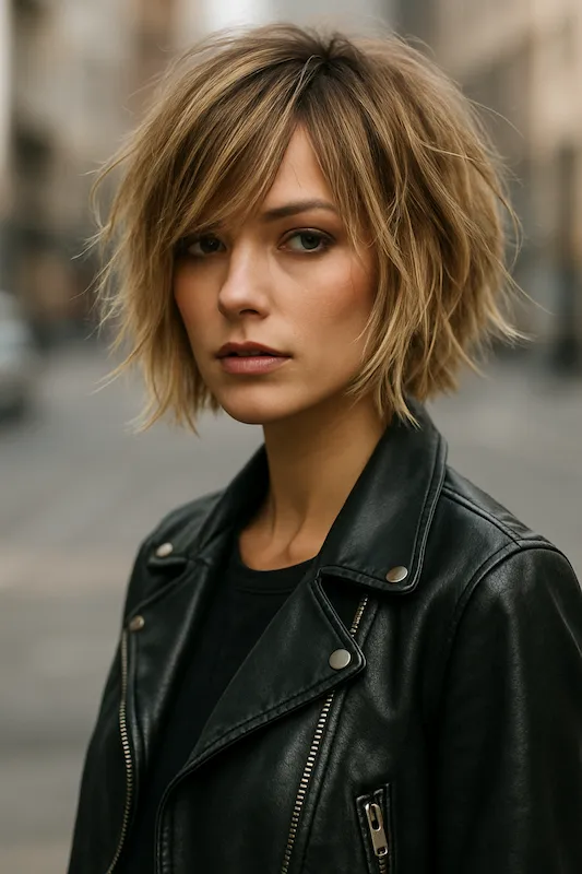 Disconnected Bob Hairstyle