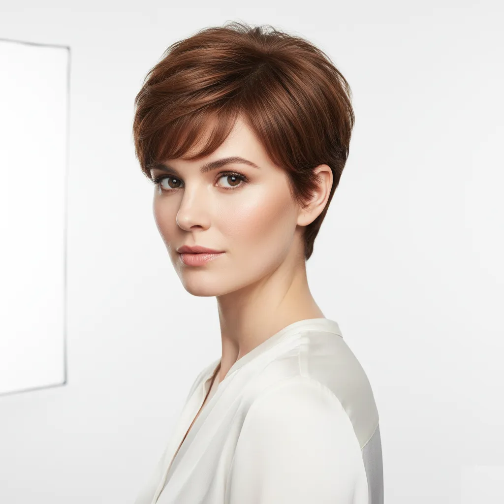Layered Pixie Haircuts