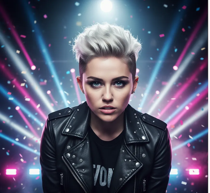 Miley Cyrus Short Pixie Haircuts