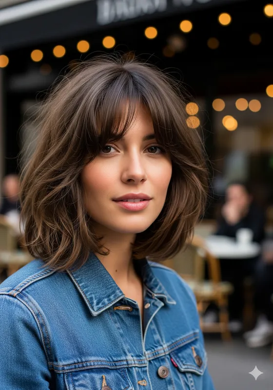 Rounded Bob Shag
