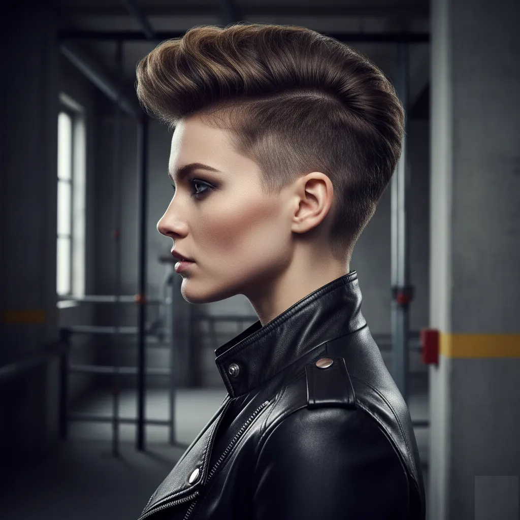 Shaved / Undercut Pixie Haircuts
