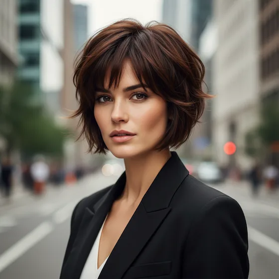 Short Choppy Haircuts for Thick Hair