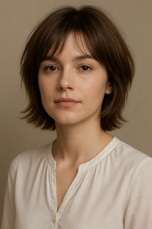 Short Feathered Bob