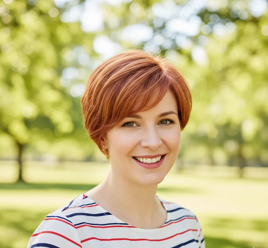 Short Ginger Pixie Haircuts