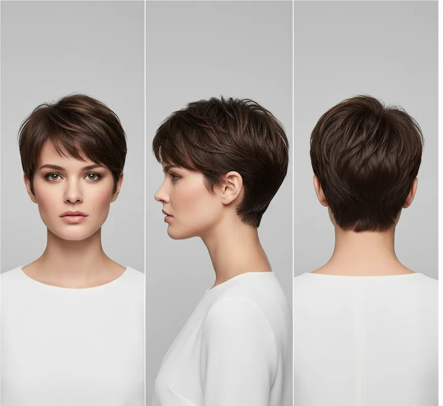 Short Pixie Haircuts 360 View
