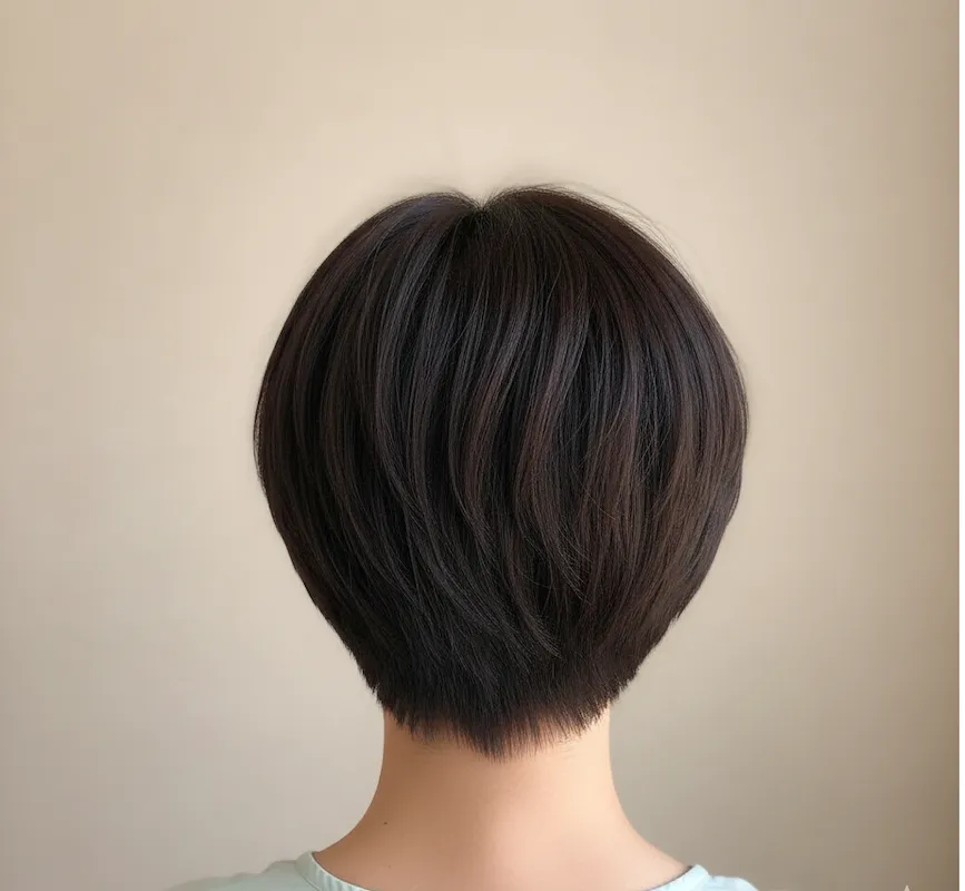 Short Pixie Haircuts Back View