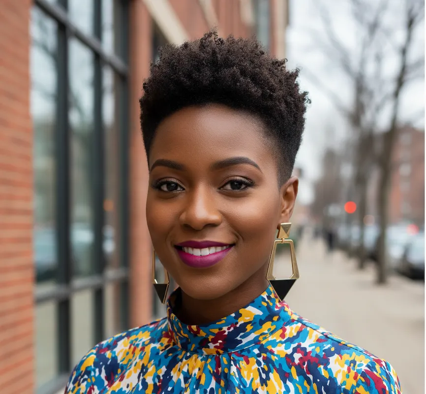 Short Pixie Haircuts for Black Women