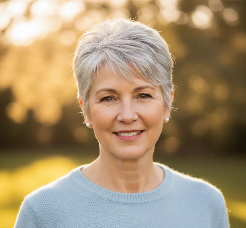 Short Pixie Haircuts for Women Over 50