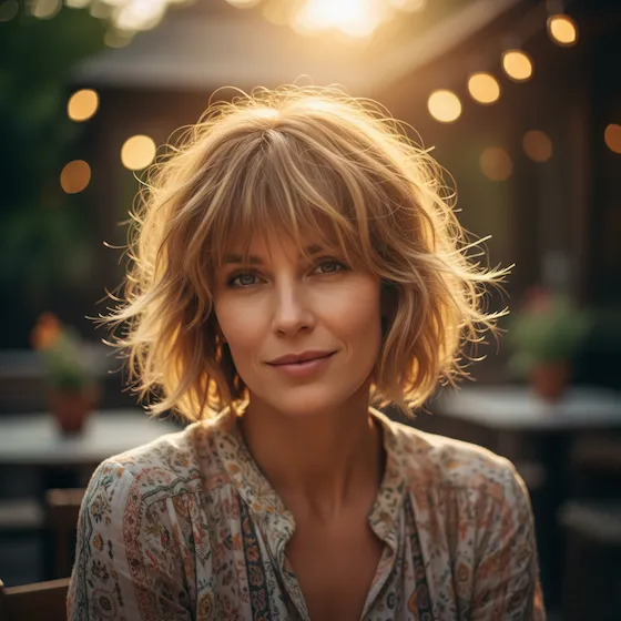 Short Shaggy Haircuts with Choppy Layers