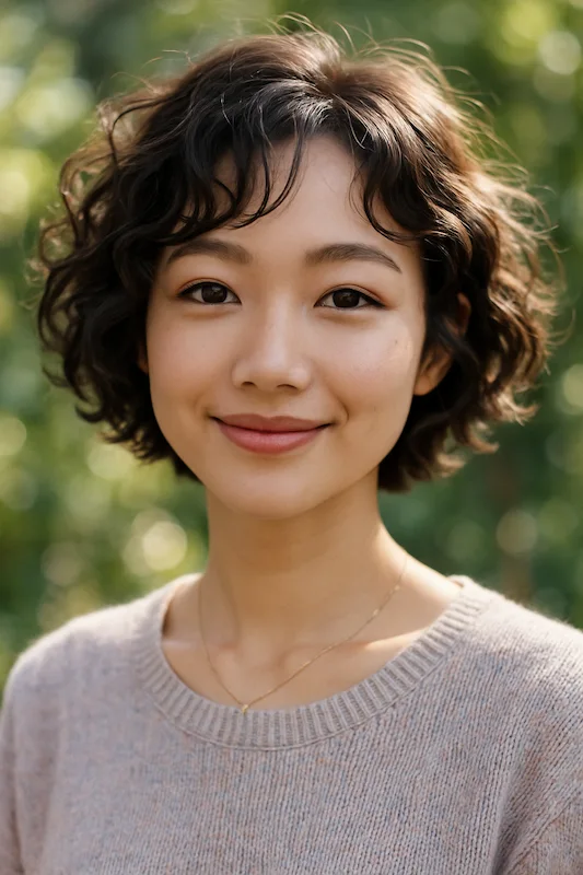 Short Thin Curly Hairstyles