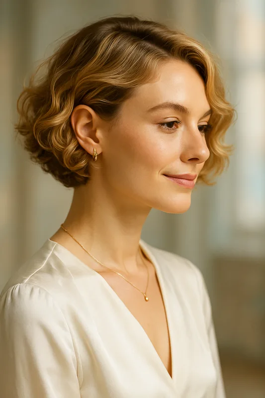Short Thin Curly Hairstyles