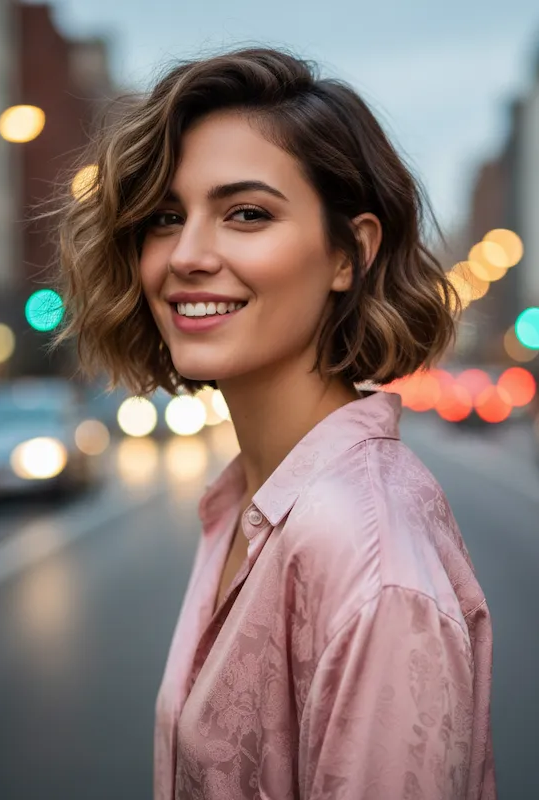 Short Wavy Pixie-Bob