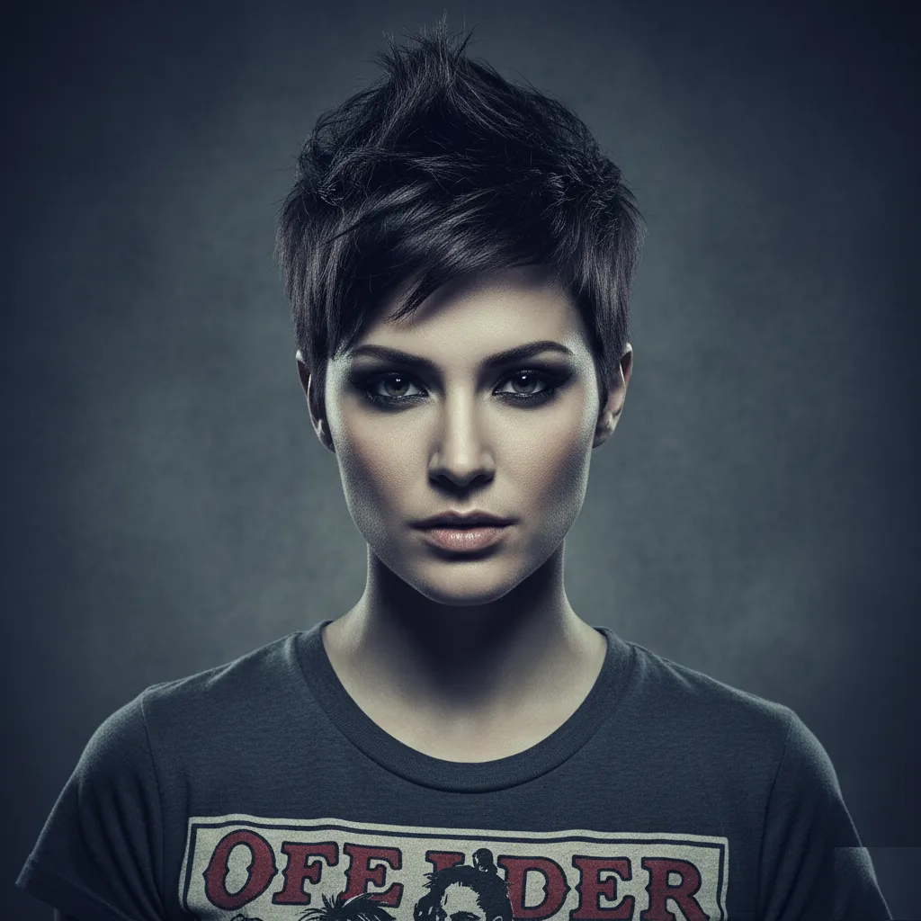 Spiky Pixie Haircuts