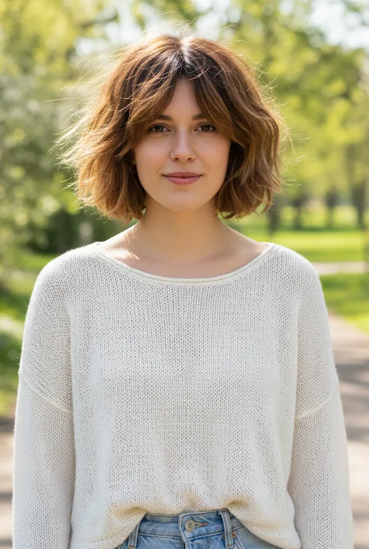 Textured Shag Bob