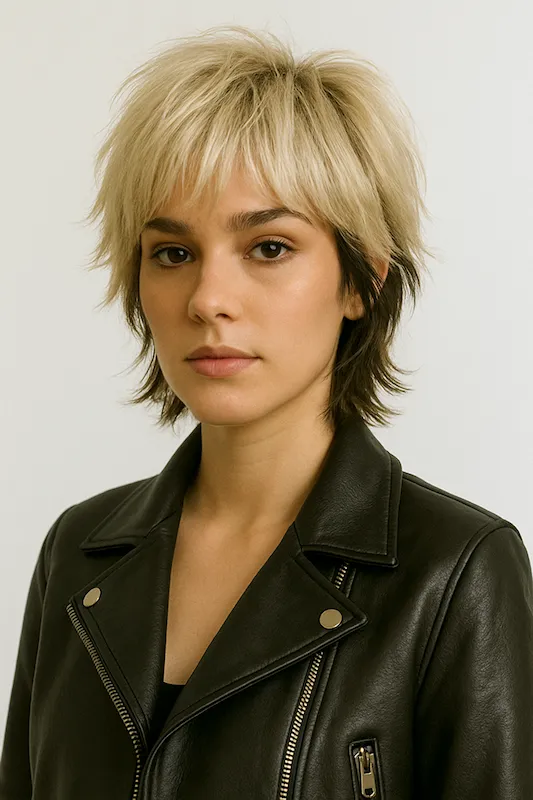 Two-Tone Feathered Pixie