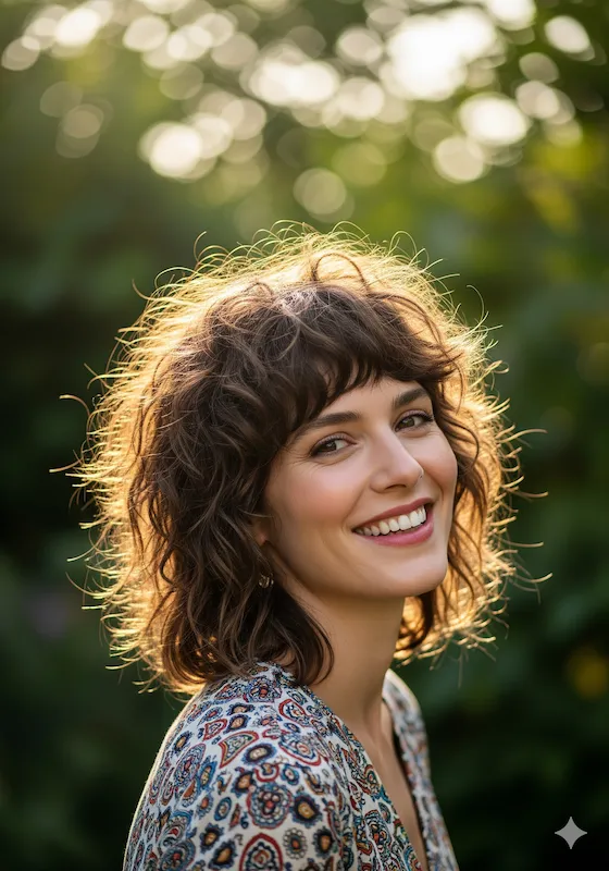 Untamed Curly Style