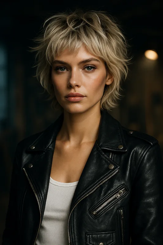 Layered Short Bob