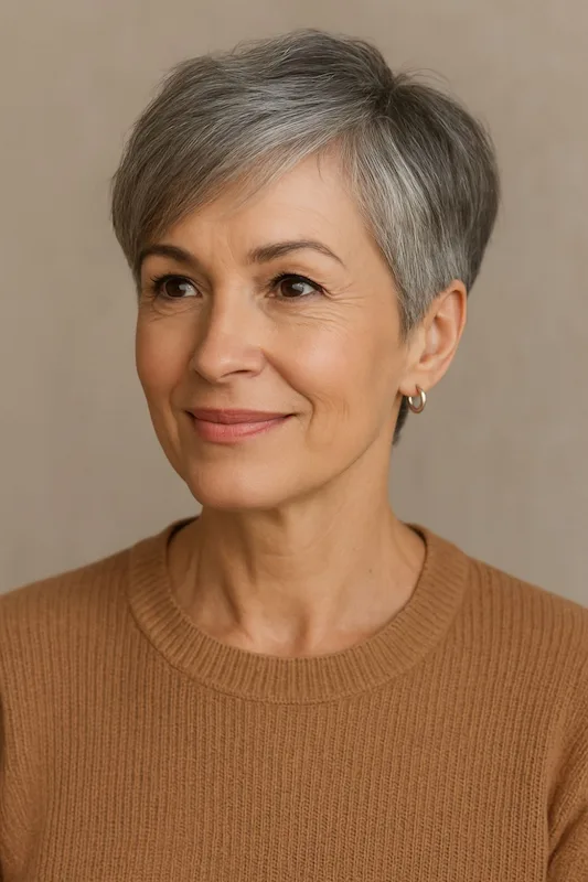 short haircuts for women over 50