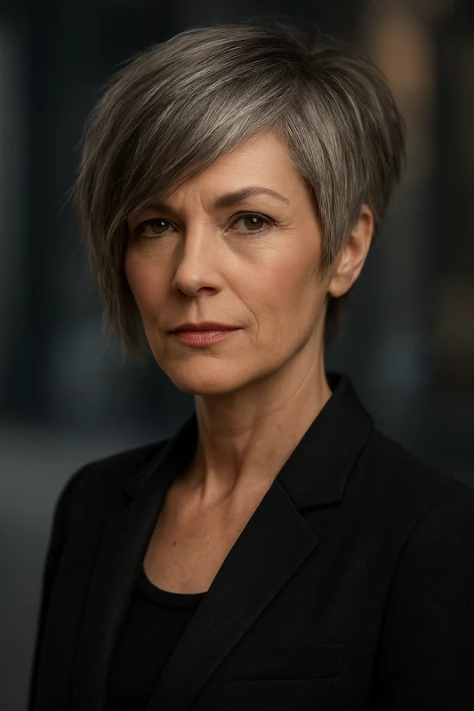 short wavy bob haircuts for women over 50