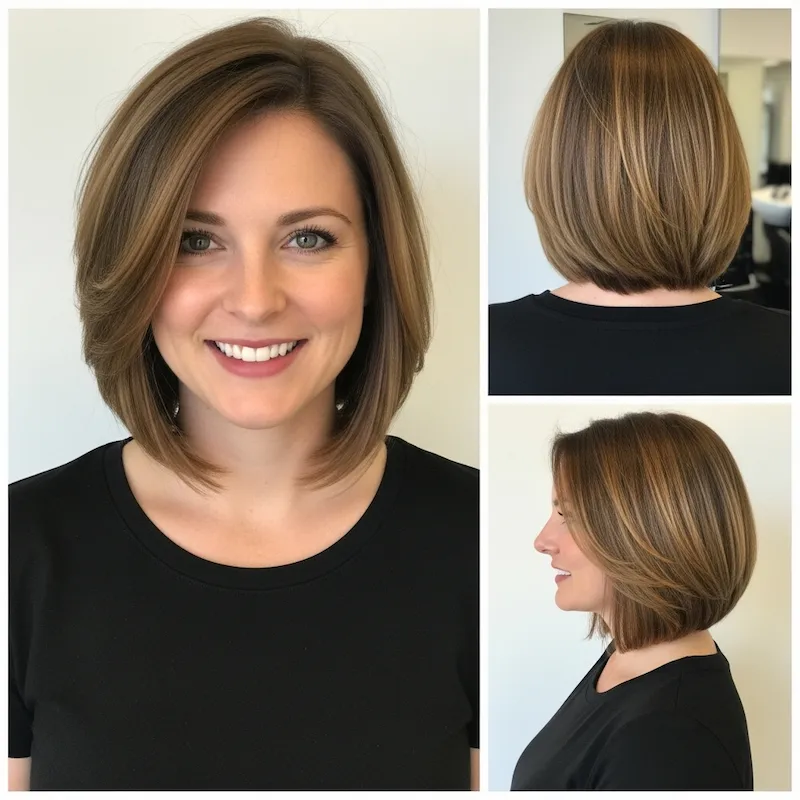 Angled Long Bob