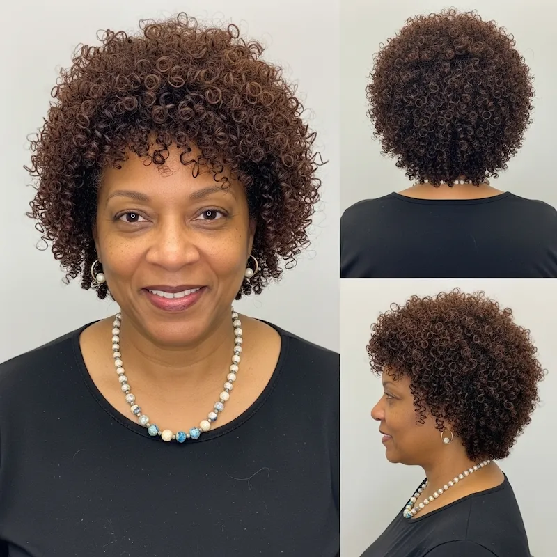 Tapered Natural Curls