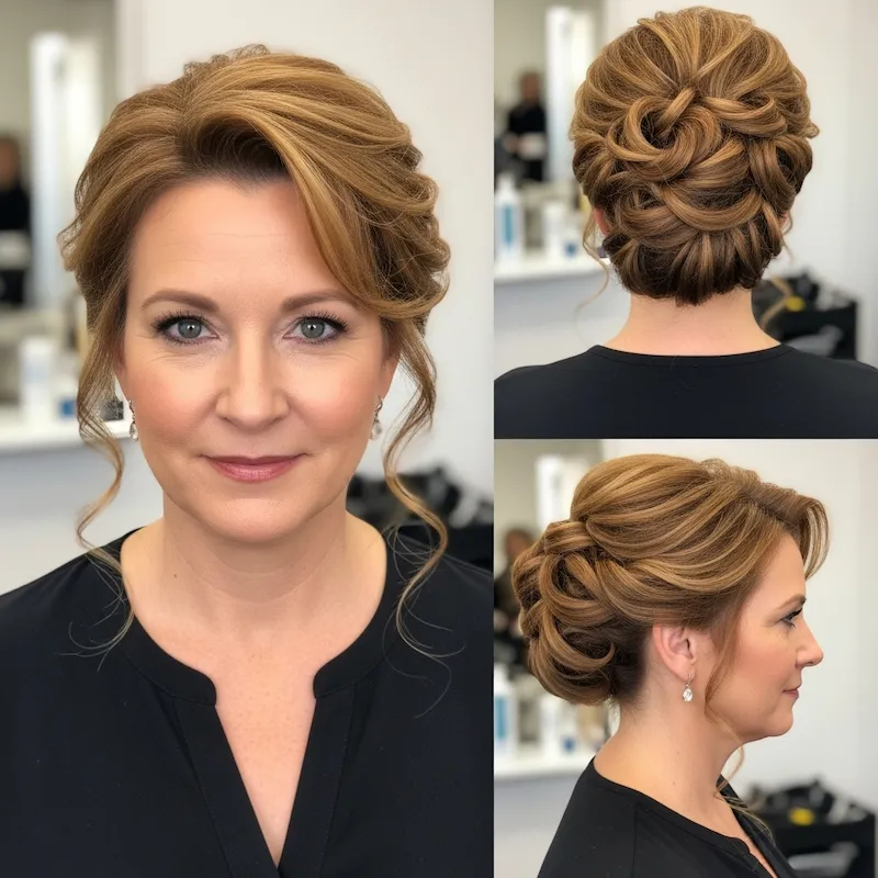 Curly Updo