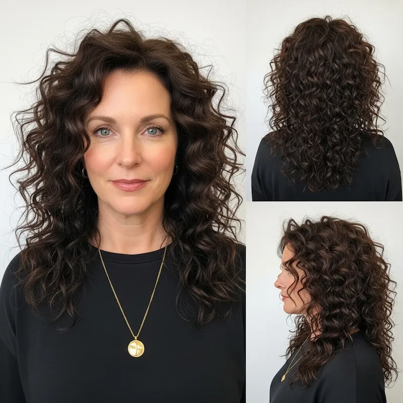 Long Voluminous Curls