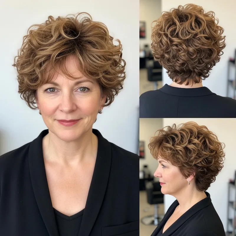 Short Tight Curls