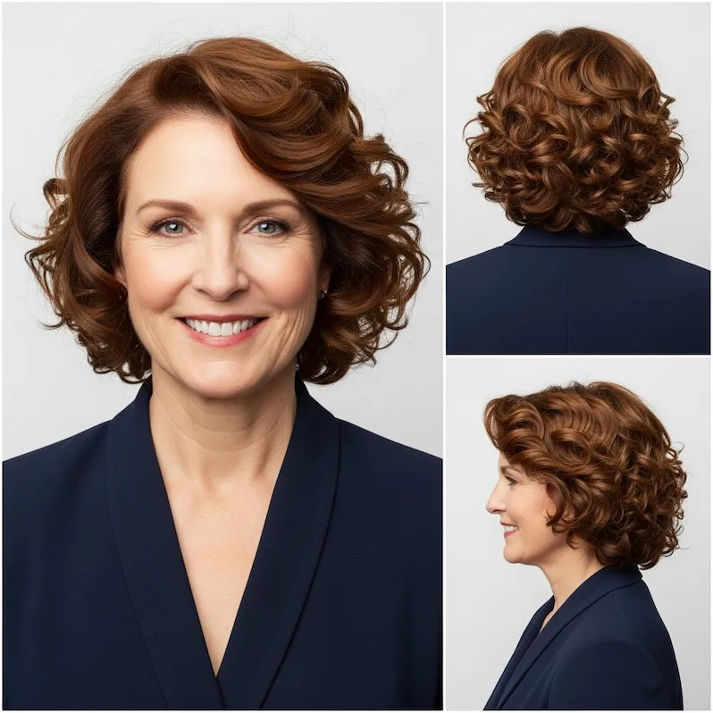 Old Hollywood Curls