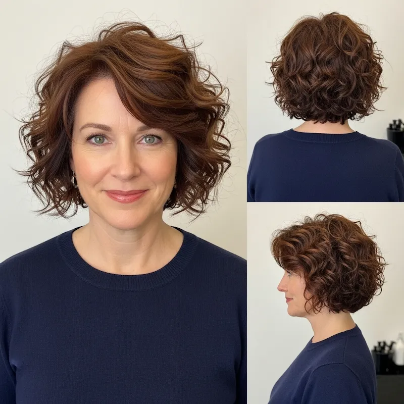 Curly Bob