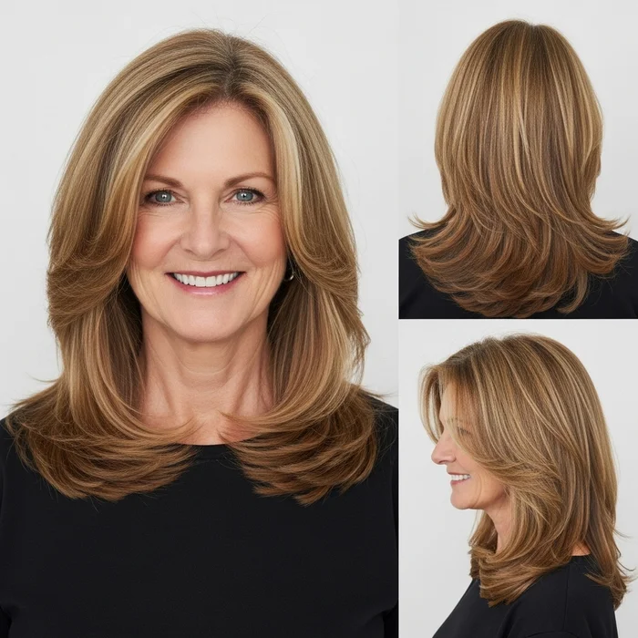 Easy Long Hairstyles For Women Over 60