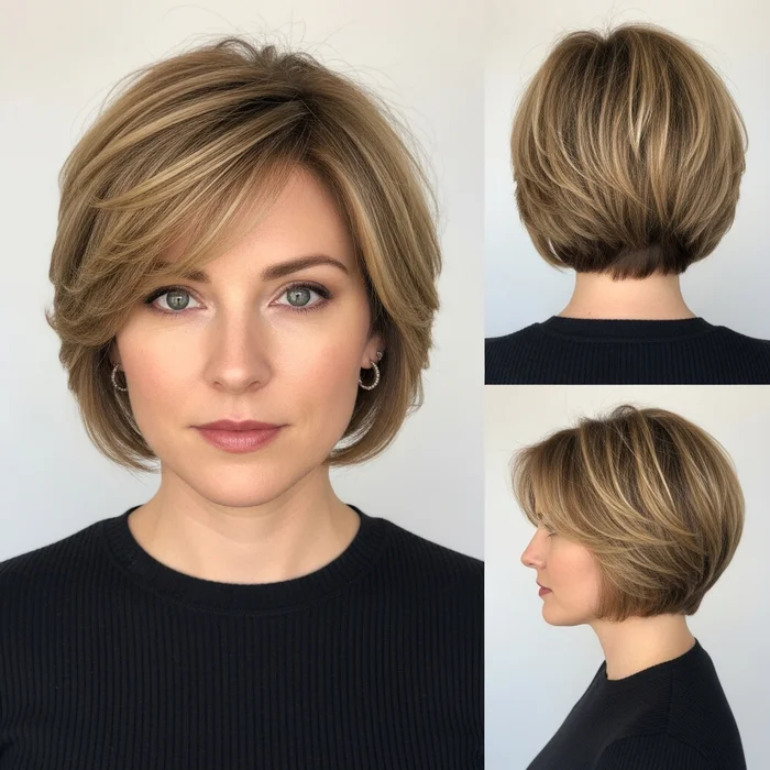 Layered Pixie Bob