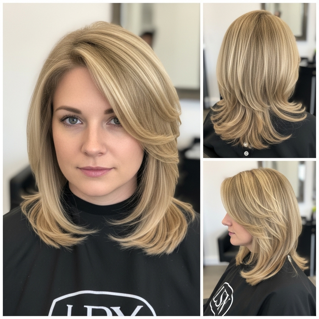 Razored Long Bob