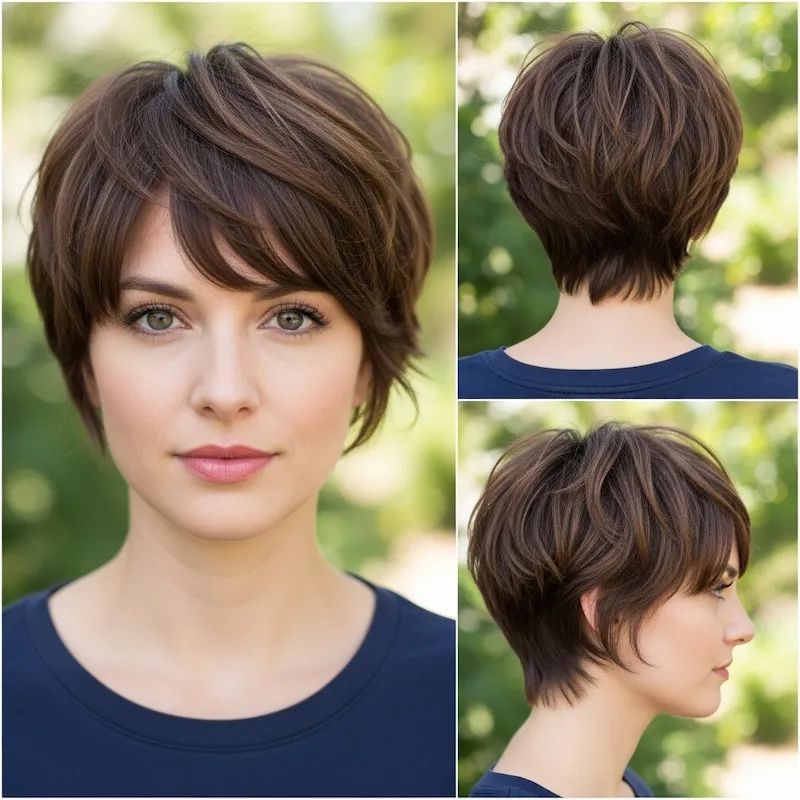 Shaggy Pixie Haircut