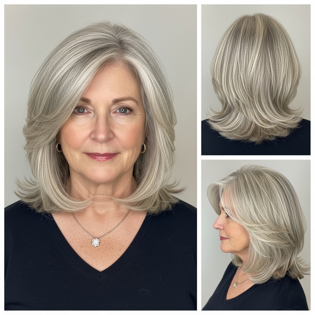 Soft Shoulder-Length Waves