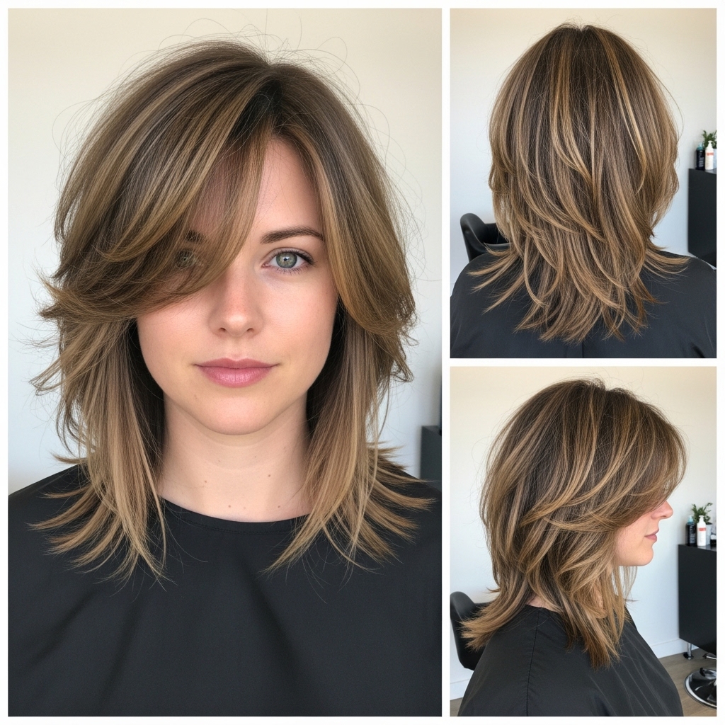 Wispy Layers with Textured Ends
