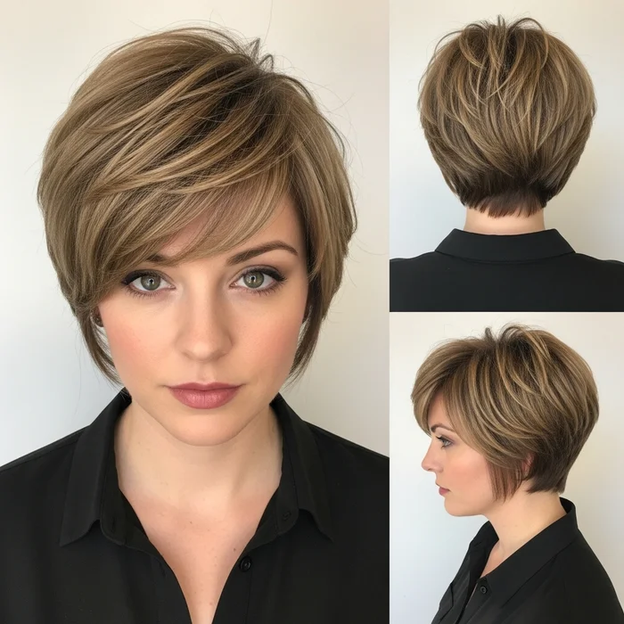 Inverted Pixie - Hairstyles
