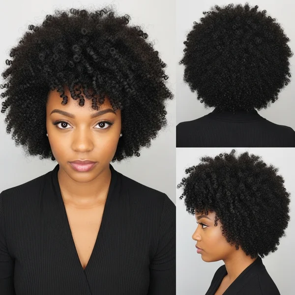 : Afro Prom Hairstyles