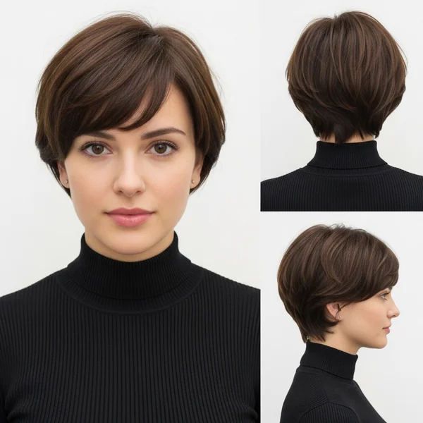Bobcut Hairstyles Short For Round Face