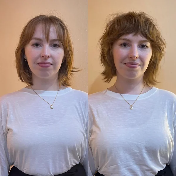Copper Shag Bob Transformation for Lift