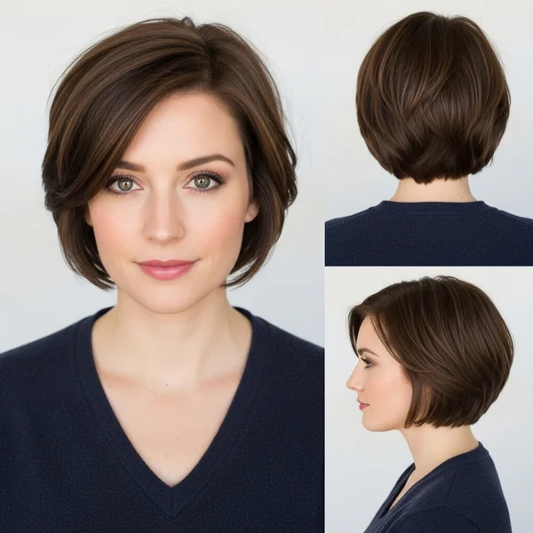 Easy Short Fall Hairstyle