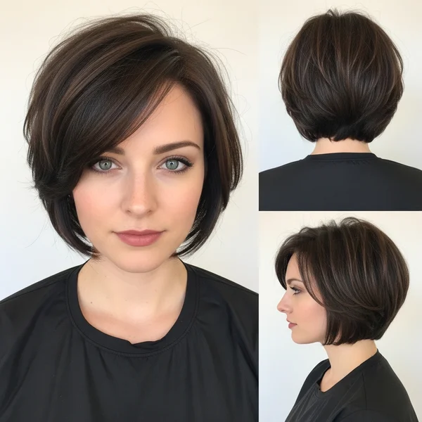 Layered Bob For Thick Hair